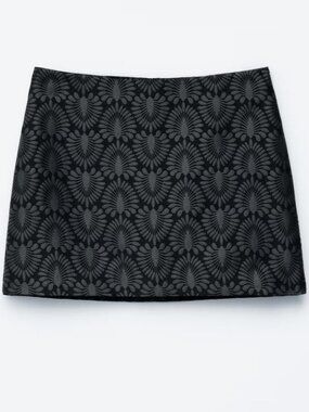 & Other Stories Brocade Mini Skirt